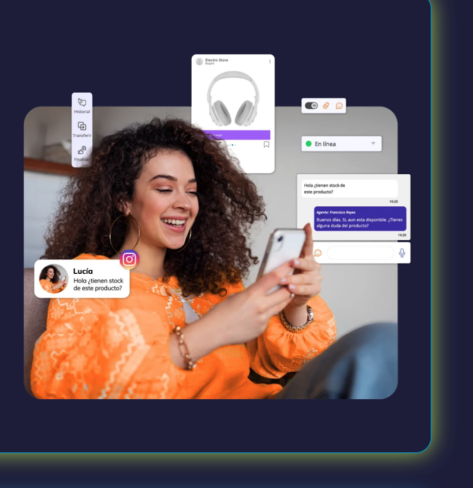 Integración Chattigo — atención omnicanal por WhatsApp e Instagram (placeholder de baja resolución, pendiente asset final)